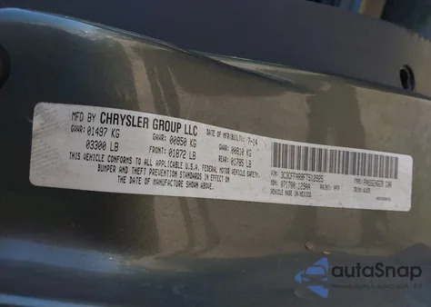 2015 Fiat 500 Pop из США, поврежденный, VIN 3C3CFFAR8FT512925